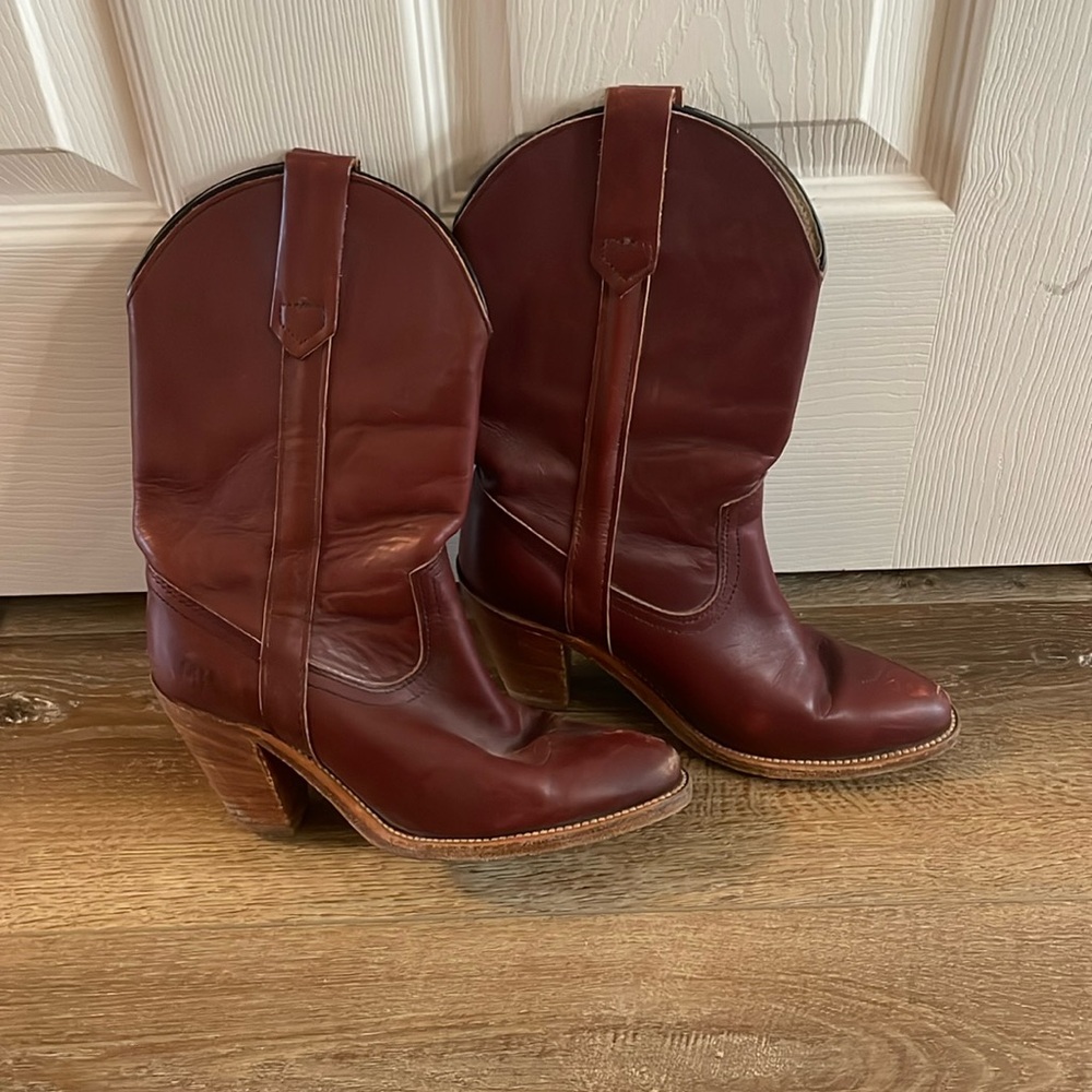 Vintage Frye Western Boots